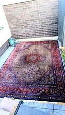 Antiker Original Isfahan Orientteppich – 300 × 205 cm – ca. 3 Mio Knoten Perser
