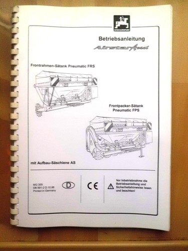 Amazone frontrahmen sätank - ,
