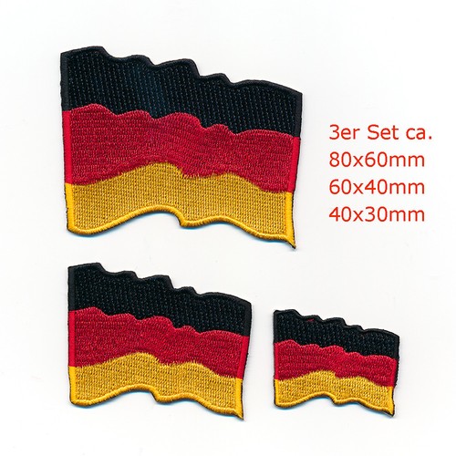 Wehende deutschland flaggen - 3,