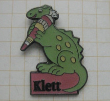 KLETT  / DINO MIT SCHULTÜTE / SAURIER ....................... Tier-Pin (182a)