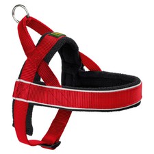 Hunter Hunde Norwegergeschirr Racing rot/schwarz, diverse Größen, NEU