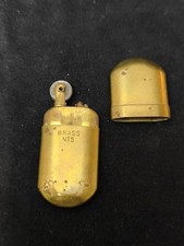 Altes Feuerzeug Brass No 5