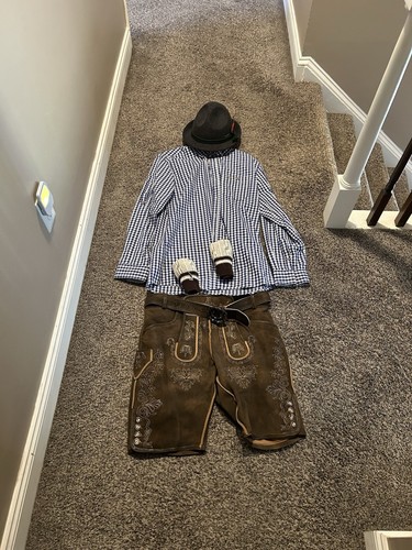 Full lederhosen set - lederhosen,