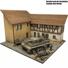 Bauernhof 1:35 WW2 Miniatur -