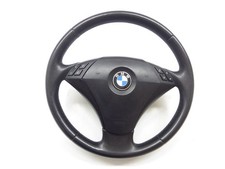 BMW 5er E61 E60 Bj  2006 Leder Lenkrad MFL Multifunktion für StartStop komplett
