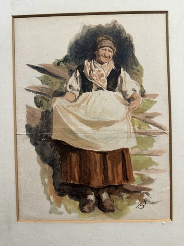 Alte aquarellsigniert - alte,