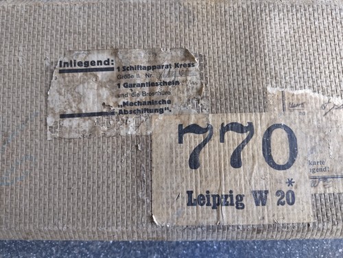 Historischer schiftapparat - historischer,