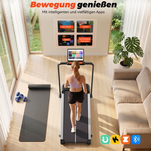 Laufband klappbar steigung - klappbar, 12%