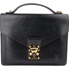 Louis Vuitton Noir Epi Leather