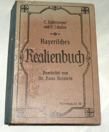 661 bayerisches realienbuch - bayerisches,