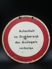 Altes blechschild deutsche - altes, db