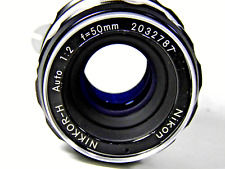 Nikon Nikkor-H Auto 50mm f/2 Non-AI Prime Objektiv manueller Fokus [Exc++]TOP!!!