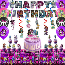 Monster High Partydekorationen