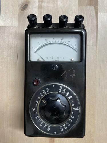 Altes multimeter messgerät - messgerät, in