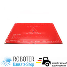 MK2A Heizbett 300x200 mm (rot)