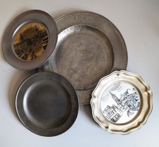 Sehr alter Zinnteller JF 1670