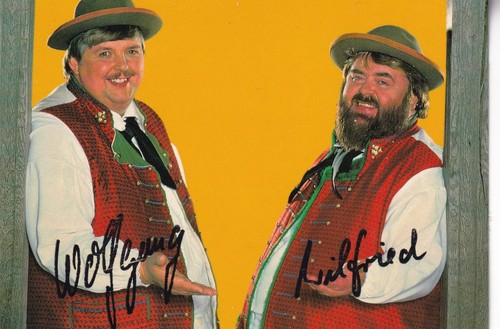 Autogramm wildecker - autogramm,
