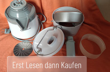 Einzelteile Bauknecht T7  Entsafter  Zentrifuge Saftpresse Reibescheibe Filter