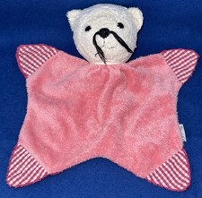 Schmusetuch Sterntaler groß Katze pink / rosa / weiß