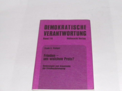 Rödiger frank frieden - rödiger,, s.: