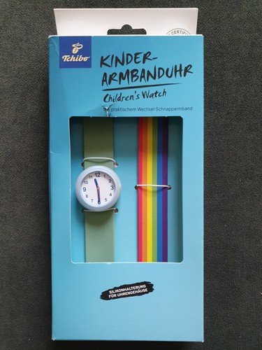 Tchibo kinderuhr mit wechsel - tchibo,