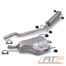 SCHALLDÄMPFER AUSPUFFANLAGE FÜR OPEL ASTRA H 1.6 1.8 BJ 04-11