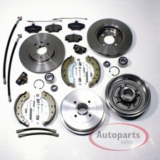 Bemsen + Bremstrommel Backen +