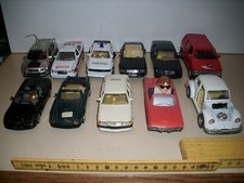 1: 43 Modellautos "Unfallfahrzeuge" Bastelmodelle , 11Stück