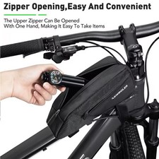  Fahrrad Rahmentasche Fahrradtasche Handytasche Ultraleicht Oberrohrtasche 