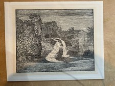 Werner Wittig  „Heller Weg“ (1973)  Original Holzschnitt, signiert,  1/27