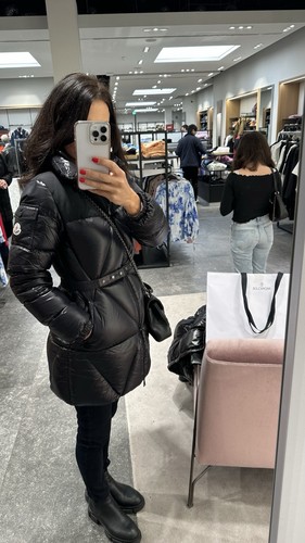 Moncler daunenmantel schwarz - daunenmantel,
