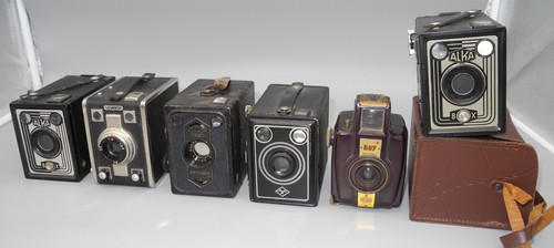 Konvolut alte fotoapparate - konvolut,