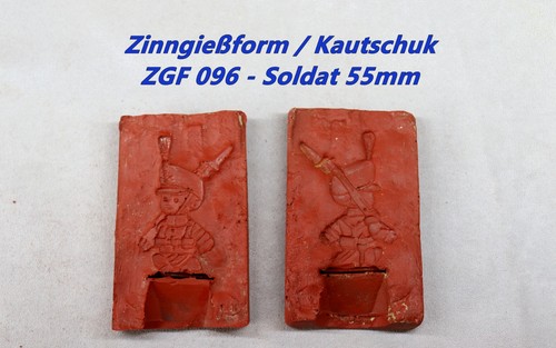 Zinngießform soldat 55mm - soldat,