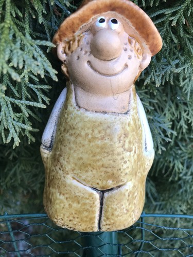 Zaunhocker aus keramik - zaunhocker,