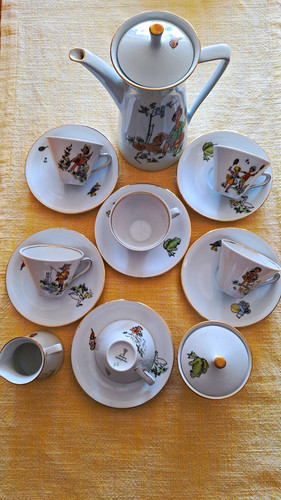 Porzellan kaffeetassen - porzellan, &