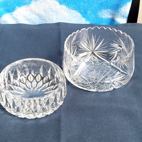 Schönes vintage kristallglas - vintage,