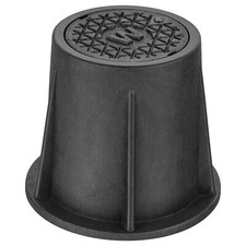 Straßenkappe für Wasser Schieberkappe mit Gusseisendeckel Hausanschluss h=150mm