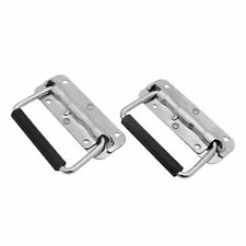 2x Kistengriffe mit Feder Boxengriffe Klappgriffe Tragegriffe Kistengriff Kiste