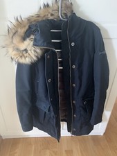 PEUTEREY Mantel Winter Jacke Regina dunkelblau Gr.38/M