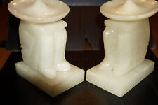 Tisch deko schlafende Mexikaner Onyx-Marmor-Naturstein Gewicht 2.4 kg.