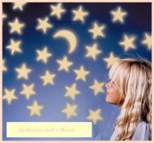 50 Leuchtsterne mit Mond Glow