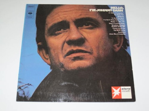 Johnny cash hello i - lp,
