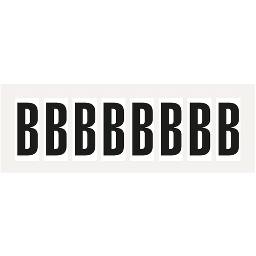 Aufkleber buchstabe - buchstabe, b