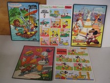 Walt Disney Puzzle Frame-Tray 5x 60er Jahre Vintage Pluto Donald MM ...