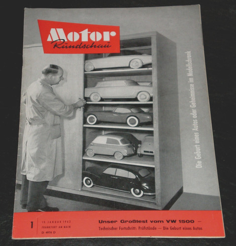 Motor rundschau vw 1500 - 01/62,