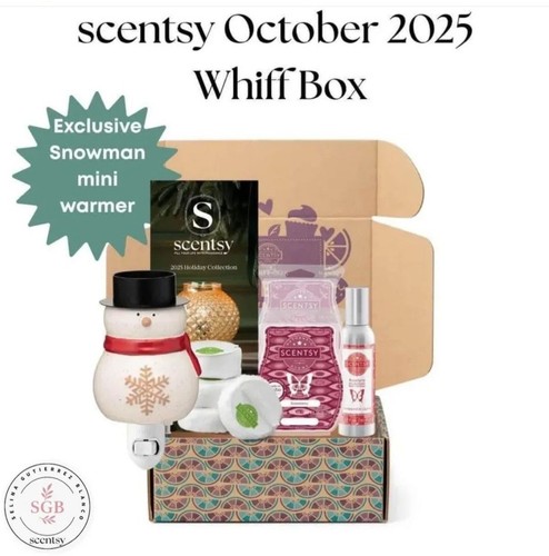 Scentsy whiff box - okt., 2025