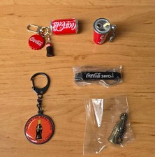 Coca-Cola   5 seltene Coke Schlüsselanhänger