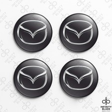 4x Mazda Emblem Abzeichen