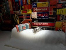 1x ChromePlate NOS EF86 6267