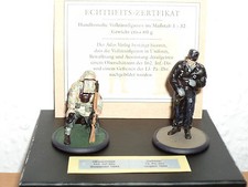 ATLAS Vollzinnfiguren Wehrmachtssoldaten Oberschütze 1943/ Gefreiter 1945  1:32
